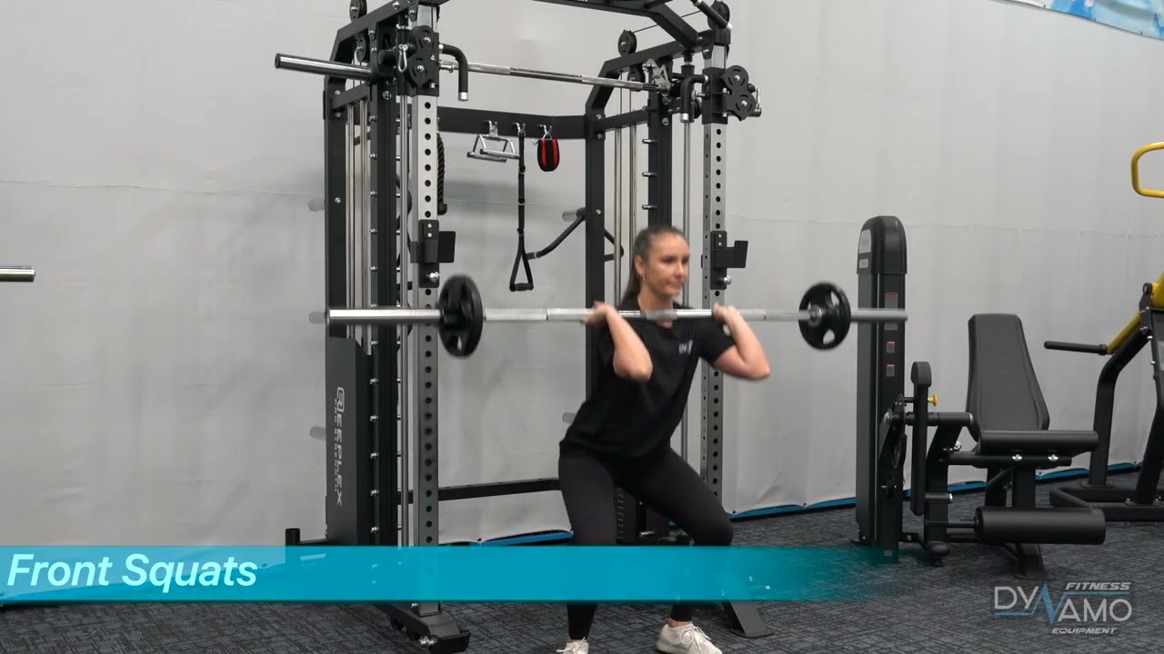 Barbell Front Squat Exercise