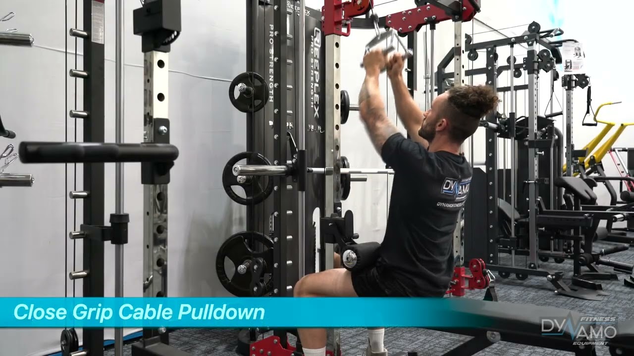 Close Grip Cable Pulldown Exercises