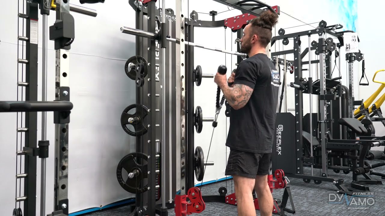 Cable Rope Hammer Curls Exercise
