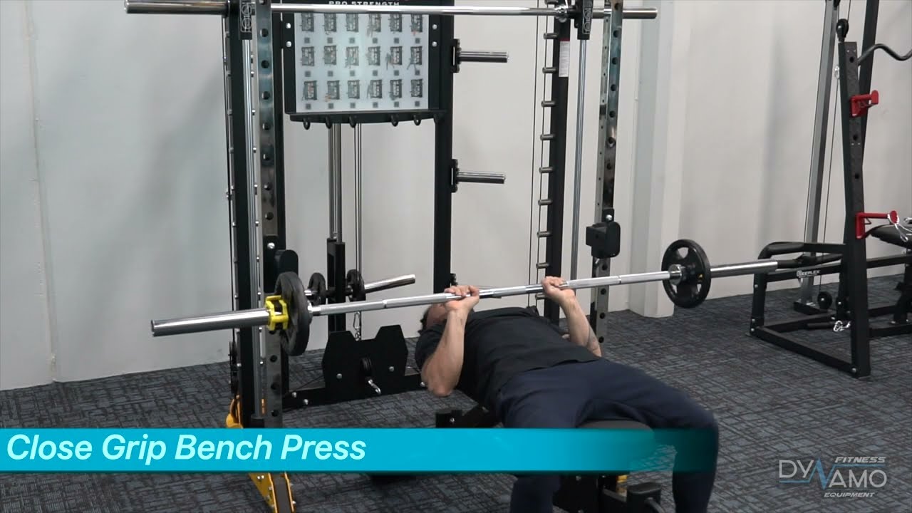 Close Grip Chest Press Exercise