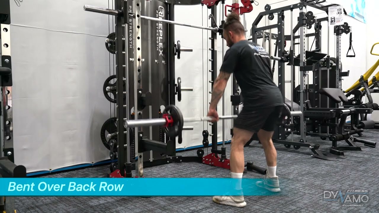 Barbell Bent Over Back Row Exercises