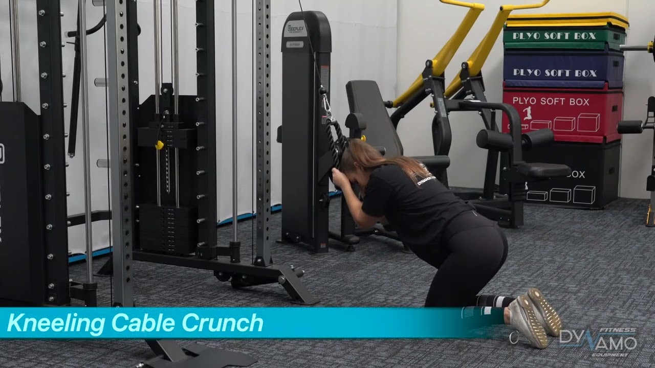 Kneeling Cable Crunch Exercises