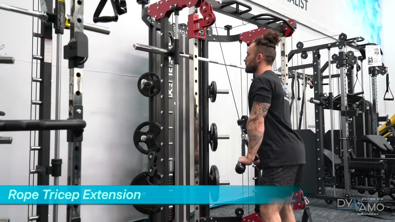 Cable Rope Tricep Extension Exercises