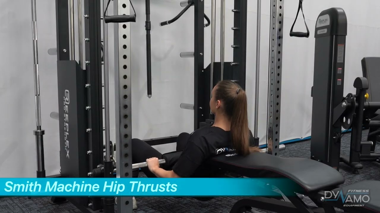 Smith Machine Hip Thrust Exercises