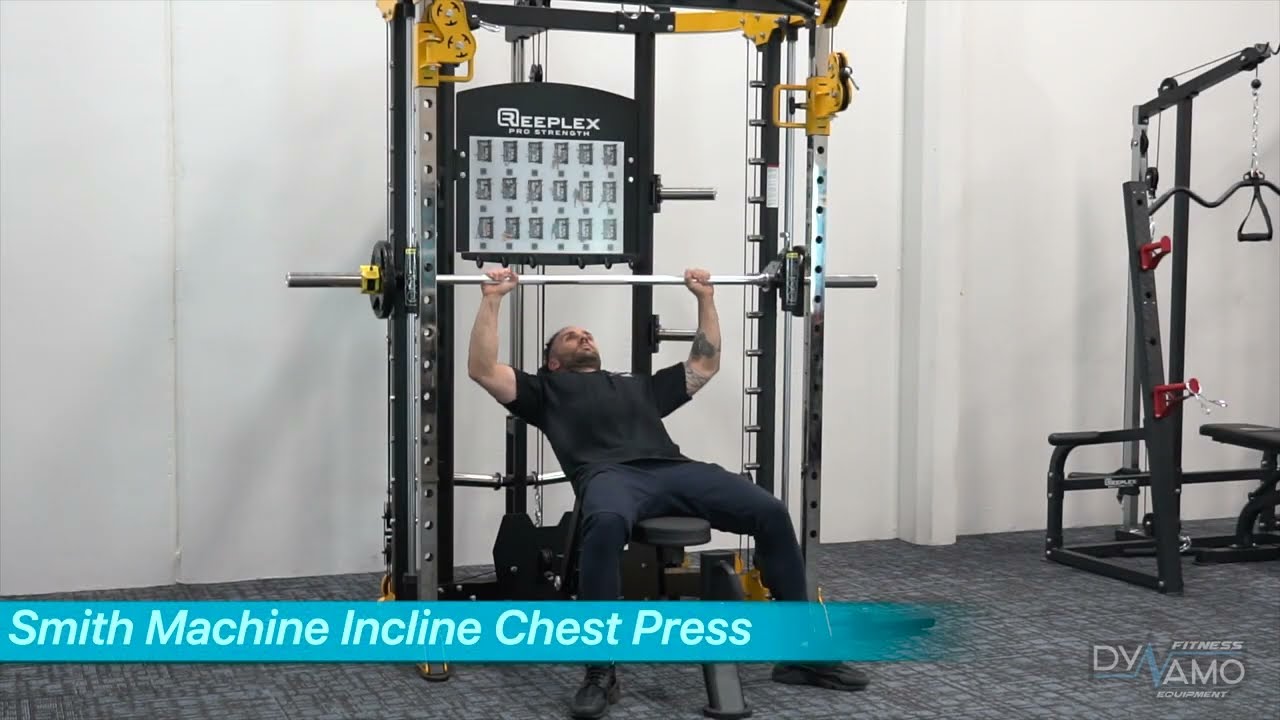 Smith Machine Incline Chest Press Exercises