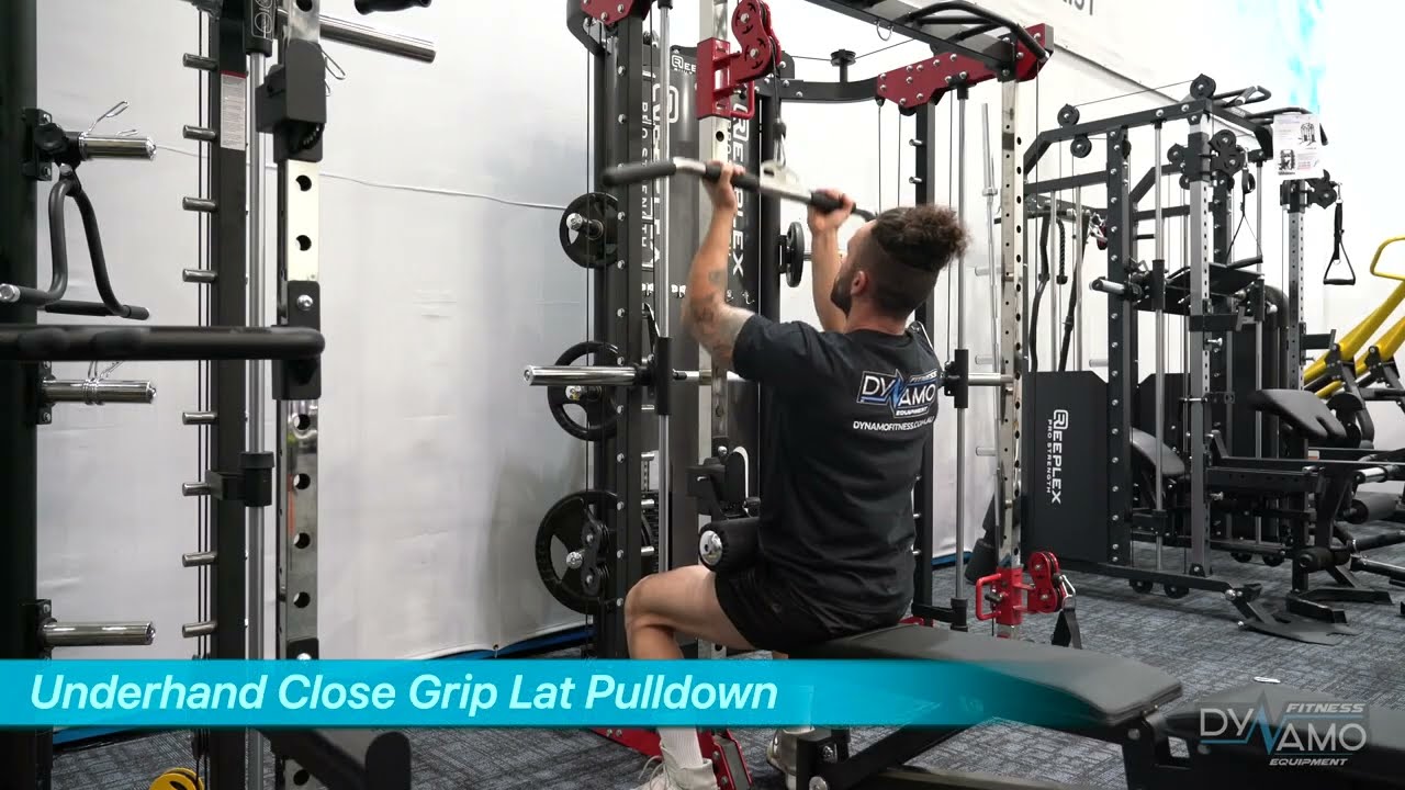 Cable Underhand Close Grip Pulldown Exercises