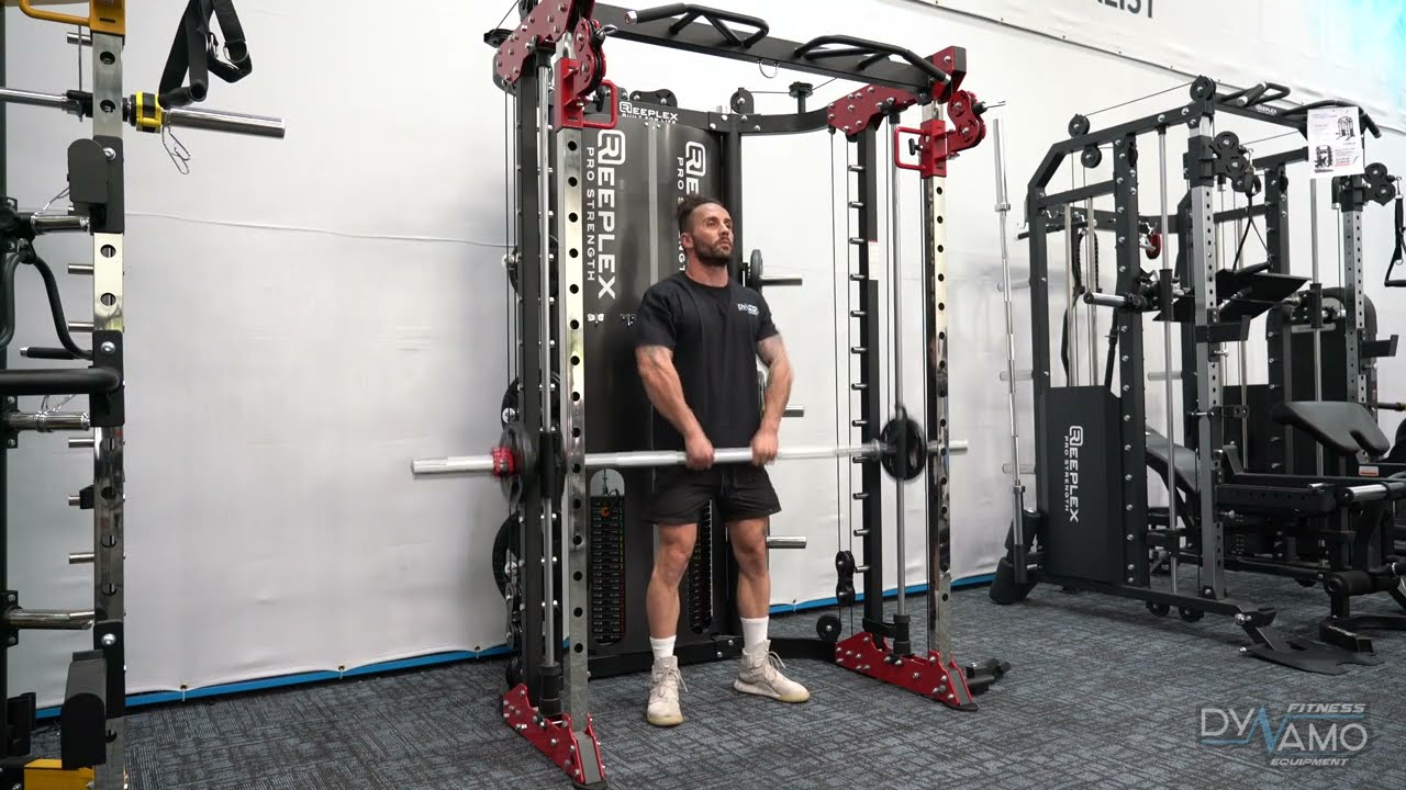 Smith Machine Close Grip Upright Row Exercises