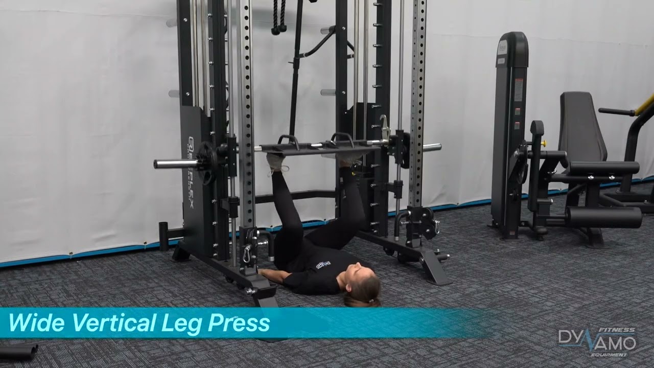 Wide Vertical Leg Press Exercises