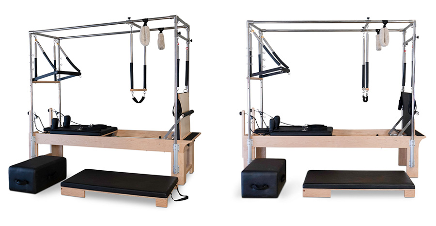 reeplex pilates reformer with full trapeze frame