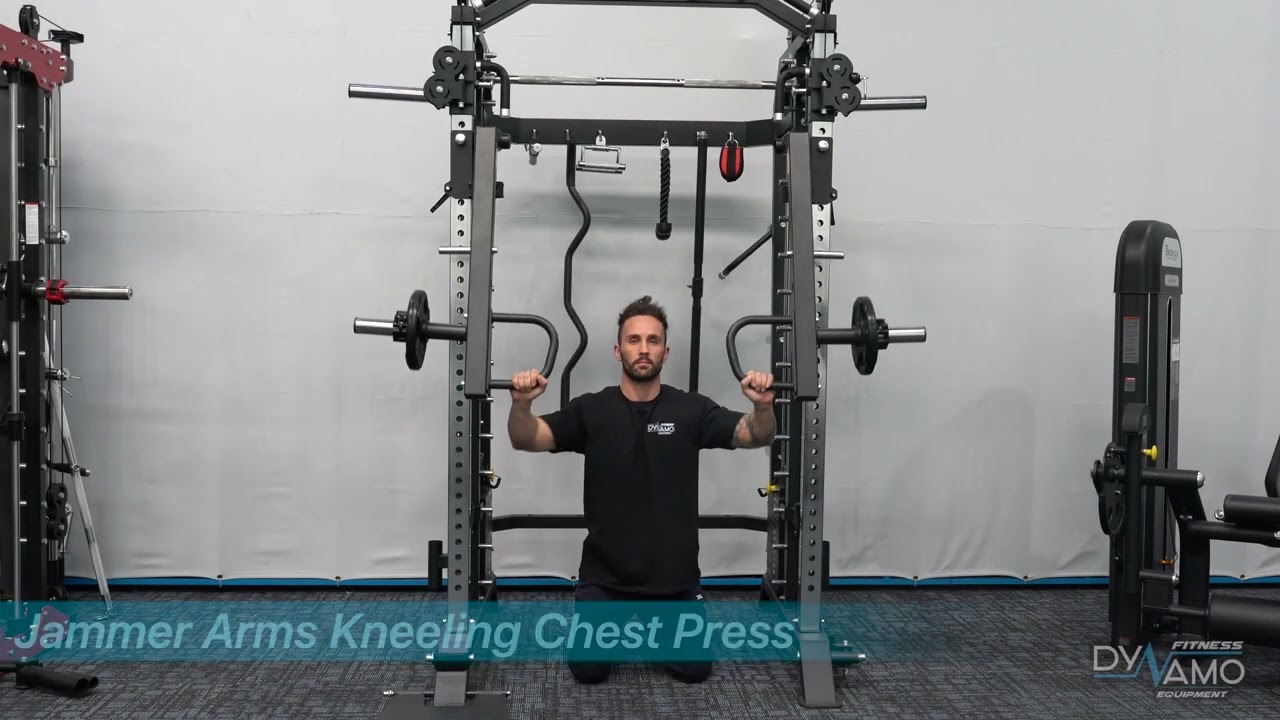 Jammer Arms Kneeling Chest Press Exercises