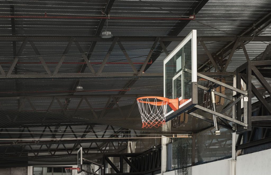 Wall-mounted Basketball hoop