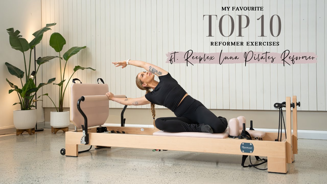 Pilates Reformer Equipment exercises