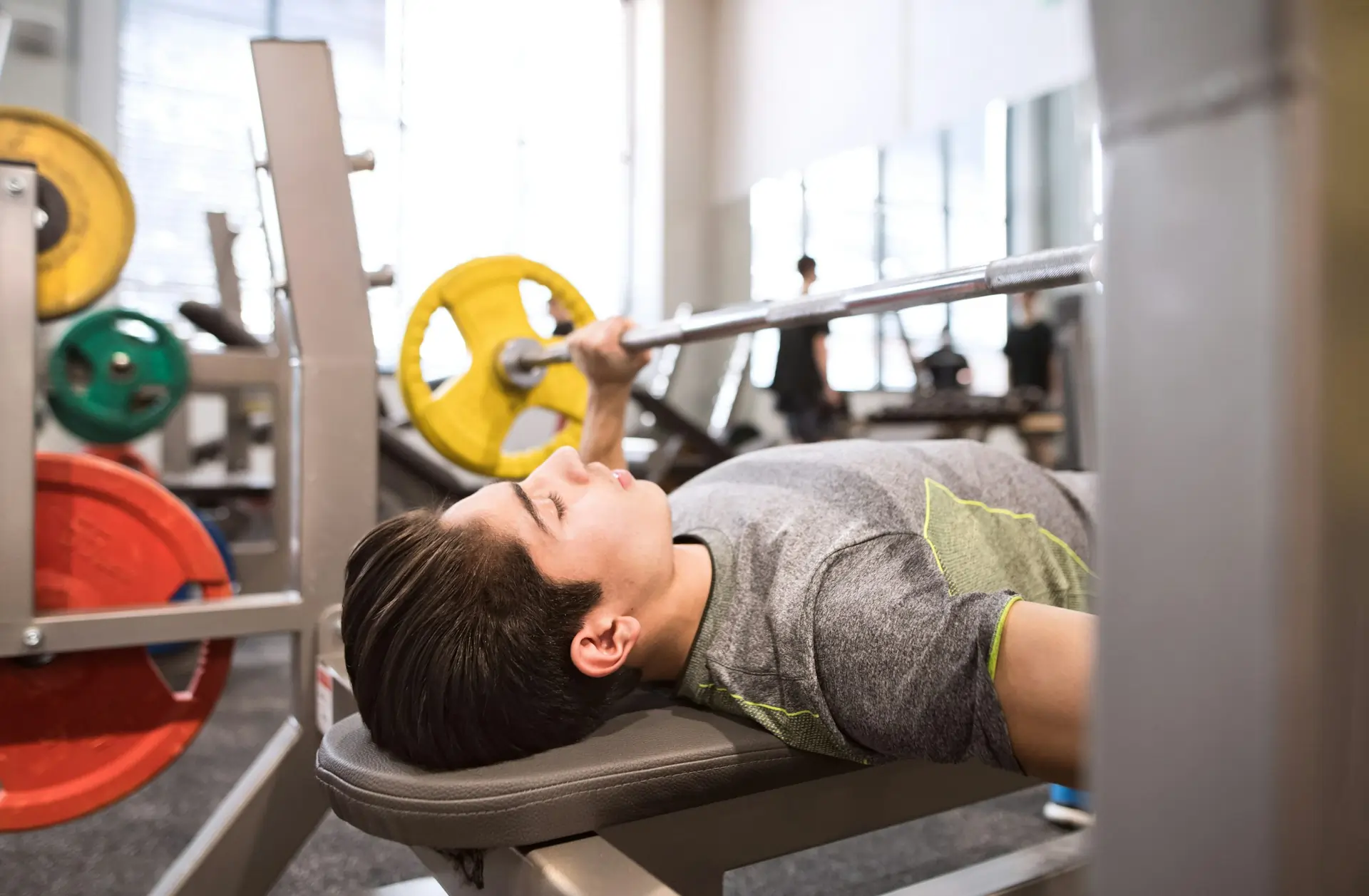Full body workout weight bench